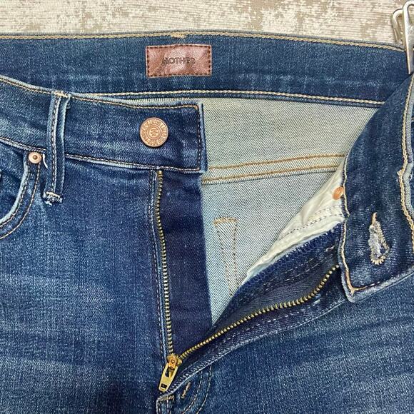 Mother Denim The Insider Slim Bootcut Jeans in Hot Springs - Picture 3 of 7